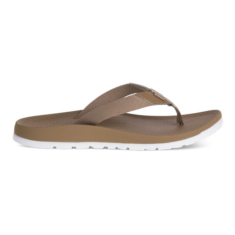 Chaco Lowdown Flip Flops Dame Brune | 54860-BDXY