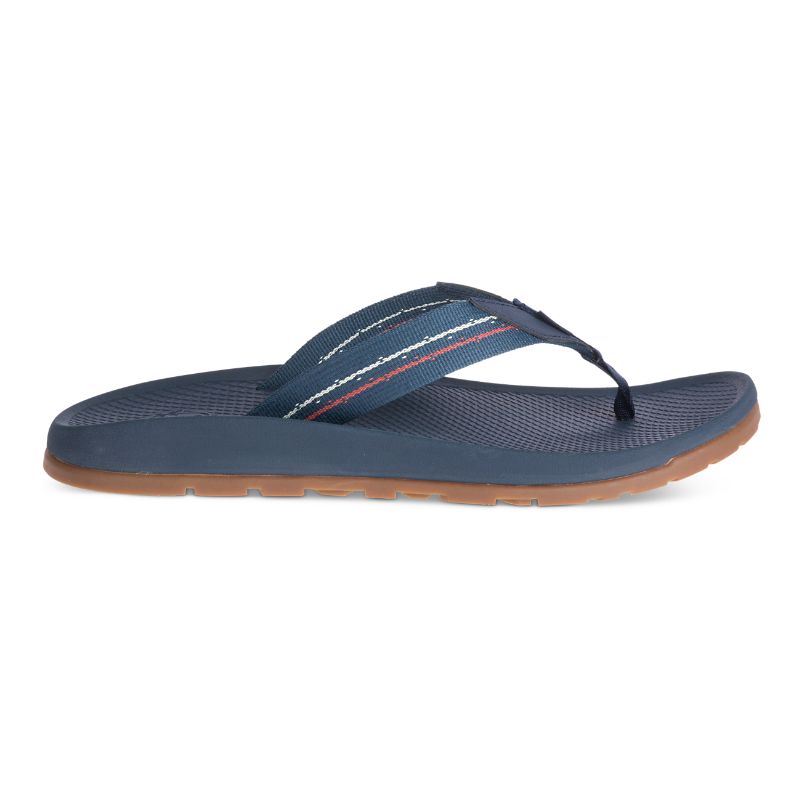 Chaco Lowdown Flip Flops Herre Blå | 36091-IEDH