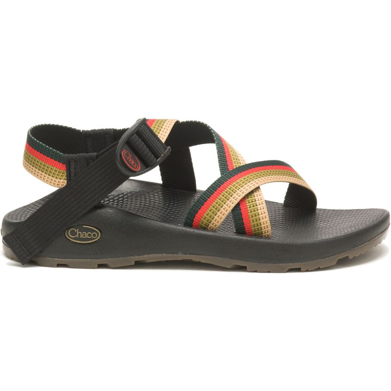 Chaco Z/1® Classic Brede Bredde Sandaler Herre Rød Grønn | 98176-JWRG