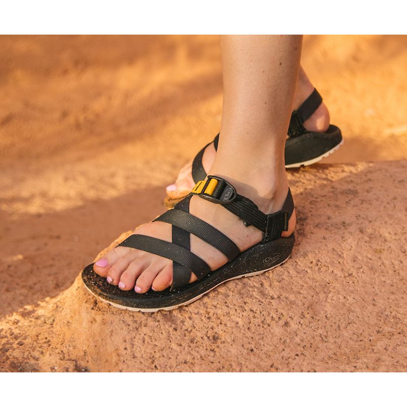 Chaco Banded Z/Cloud Sandaler Dame Svarte | 12854-GVIP