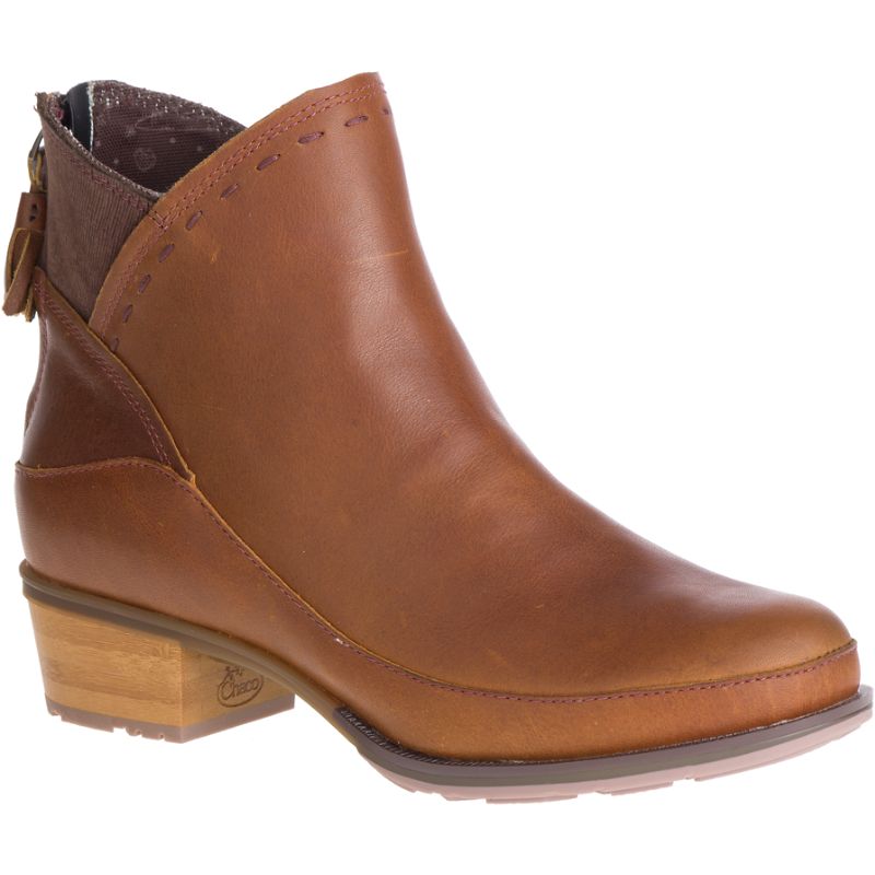 Chaco Cataluna Mid Støvler Dame Brune | 84173-CDHF