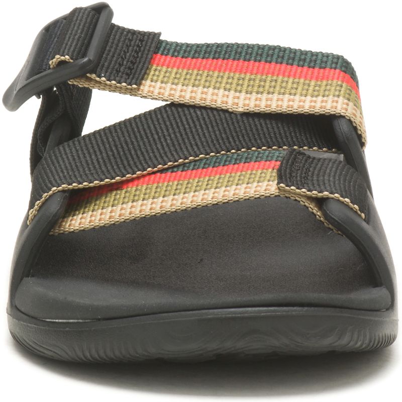 Chaco Chillos Badesandaler Dame Rød Grønn | 78134-WDGM