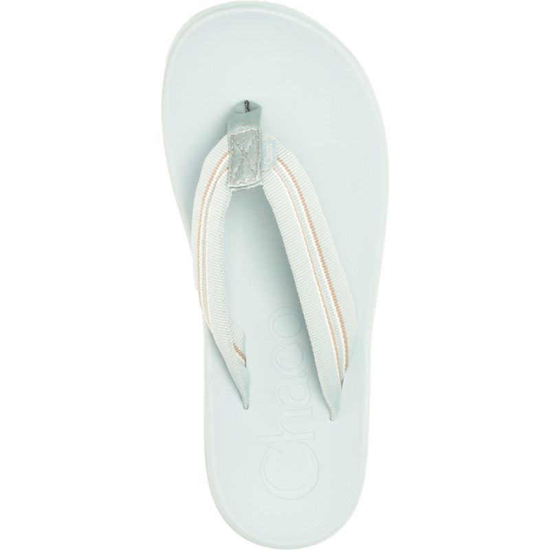 Chaco Chillos Flip Flops Dame Lyse Turkis Grå | 07642-GOXH