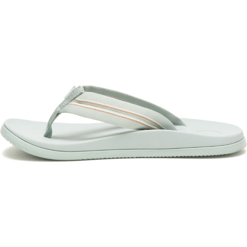 Chaco Chillos Flip Flops Dame Lyse Turkis Grå | 07642-GOXH