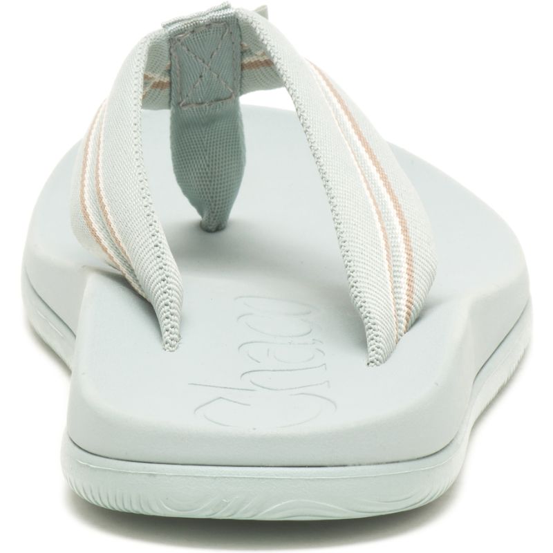 Chaco Chillos Flip Flops Dame Lyse Turkis Grå | 07642-GOXH