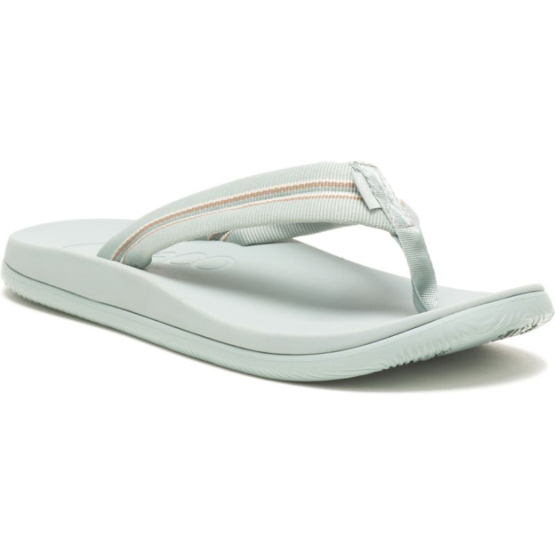 Chaco Chillos Flip Flops Dame Lyse Turkis Grå | 07642-GOXH