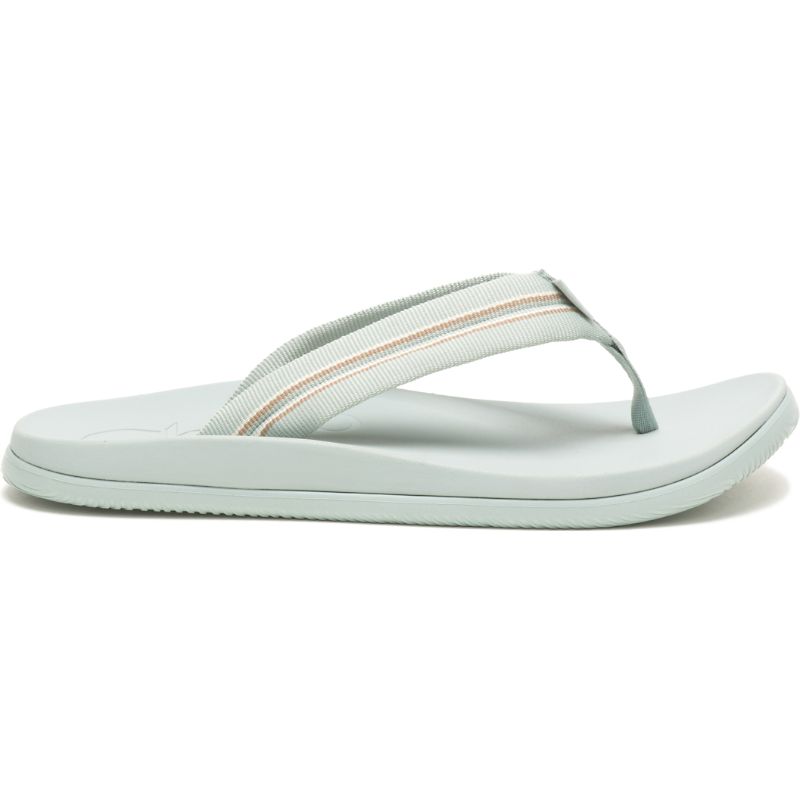 Chaco Chillos Flip Flops Dame Lyse Turkis Grå | 07642-GOXH