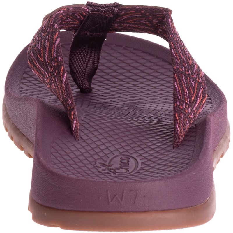 Chaco Lowdown Flip Flops Dame Rød | 35609-TMPD