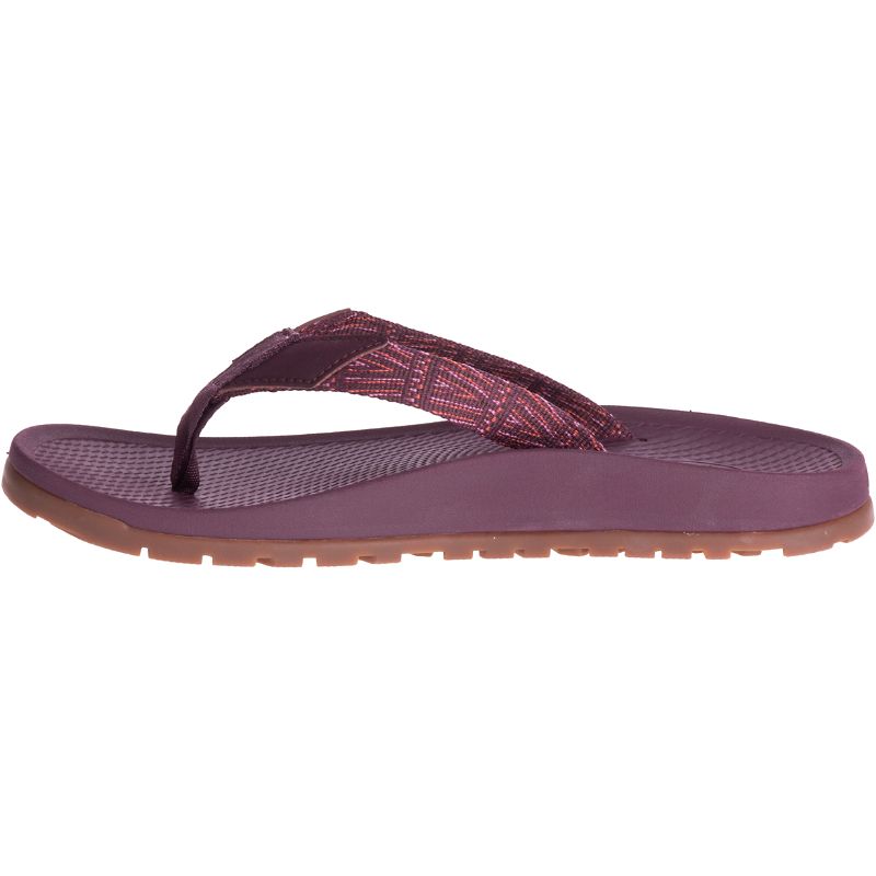 Chaco Lowdown Flip Flops Dame Rød | 35609-TMPD