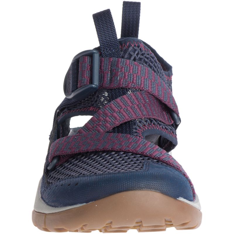 Chaco Odyssey Sandaler Dame Marineblå Rød | 52683-RGFQ