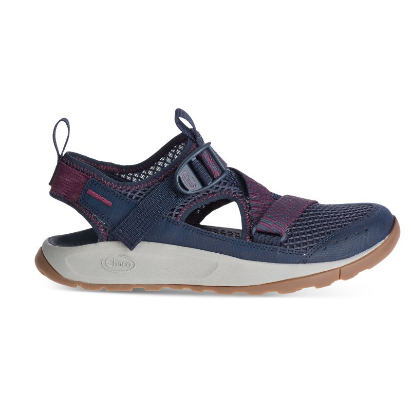 Chaco Odyssey Sandaler Dame Marineblå Rød | 52683-RGFQ