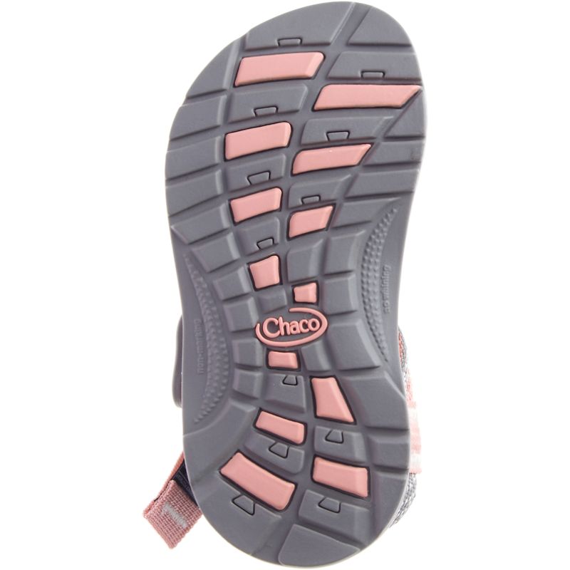 Chaco Zx/1 Ecotread™ Sandaler Barn Rosa Grå | 01346-HLMP